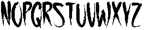 Comeback otf (400) Font LOWERCASE