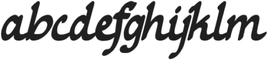 Comfier Regular otf (400) Font LOWERCASE