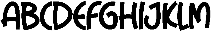 Comfy Quacky otf (400) Font UPPERCASE