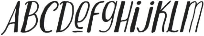 ComfyCozies-Oblique otf (400) Font LOWERCASE