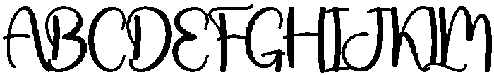 Comic Christmas Regular otf (400) Font UPPERCASE