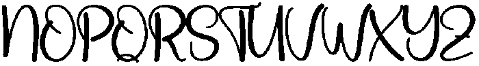 Comic Christmas Regular otf (400) Font UPPERCASE