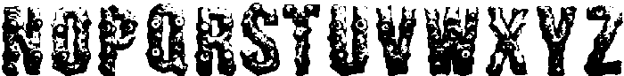Comic-Monster Regular otf (400) Font UPPERCASE