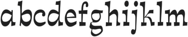 Comic Page Semi-condensed Light otf (300) Font LOWERCASE