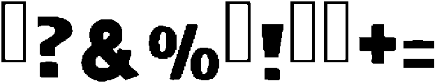 Comic Seven Regular otf (400) Font OTHER CHARS