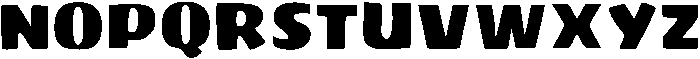Comic Seven Regular otf (400) Font LOWERCASE