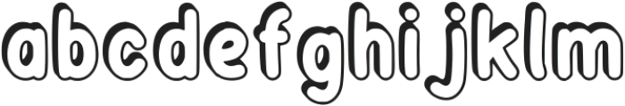 Comic Sketch Regular otf (400) Font UPPERCASE