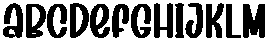 Comic Stories Regular otf (400) Font UPPERCASE