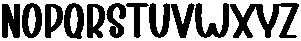 Comic Stories Regular otf (400) Font LOWERCASE