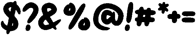 Comico Regular otf (400) Font OTHER CHARS