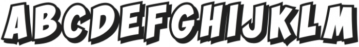 Comicon Outline otf (400) Font LOWERCASE