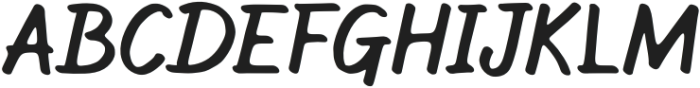 Comiquest-Regular otf (400) Font UPPERCASE