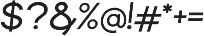 Commeria Sans Italics UltraBold otf (700) Font OTHER CHARS