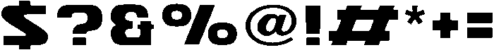 CommonSans-Bold otf (700) Font OTHER CHARS