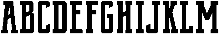 Compare Normal otf (400) Font UPPERCASE