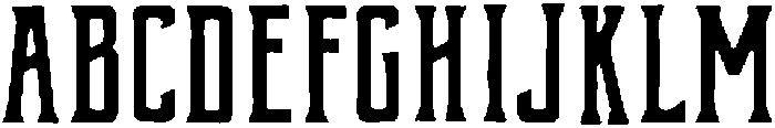 Compare Serif Roughen otf (400) Font UPPERCASE