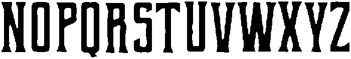 Compare Serif Roughen otf (400) Font UPPERCASE
