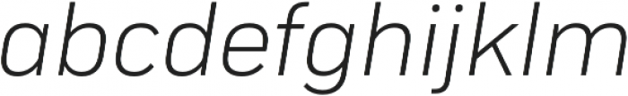 Compasse ExtraLight Italic otf (200) Font LOWERCASE