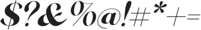 Compote Bold Italic otf (700) Font OTHER CHARS