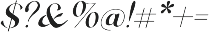 Compote Italic otf (400) Font OTHER CHARS