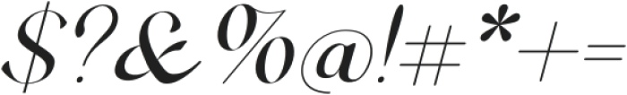 Compote Light Italic otf (300) Font OTHER CHARS