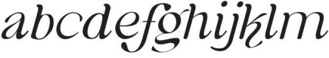 Compote Light Italic otf (300) Font LOWERCASE