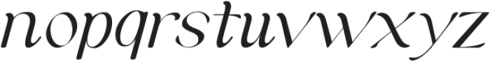 Compote Light Italic otf (300) Font LOWERCASE