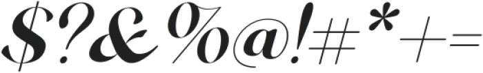 Compote Semibold Italic otf (600) Font OTHER CHARS