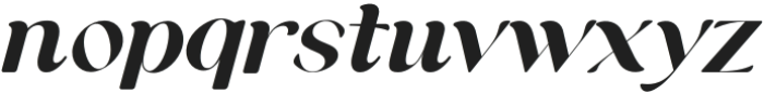 Compote Semibold Italic otf (600) Font LOWERCASE