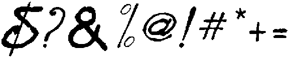 Compthoughts otf (400) Font OTHER CHARS