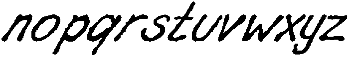 Compthoughts otf (400) Font LOWERCASE
