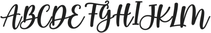 Compton Italic ttf (400) Font UPPERCASE