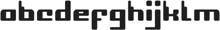 Computer Robot otf (400) Font LOWERCASE