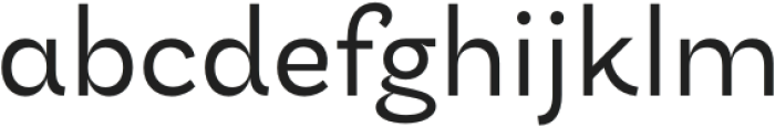 Conacher Regular otf (400) Font LOWERCASE