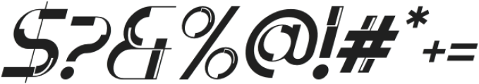 Concerto ArtDeco Italic otf (400) Font OTHER CHARS