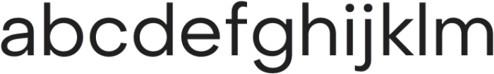 Concor Regular otf (400) Font LOWERCASE