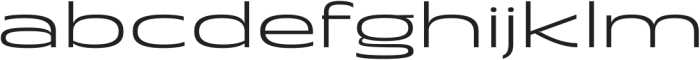 Concrete Forge Extra Light otf (200) Font LOWERCASE