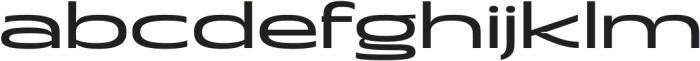 ConcreteForge-Regular otf (400) Font LOWERCASE