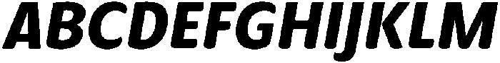 Condell Bio Bold-Italic otf (700) Font UPPERCASE