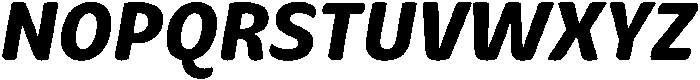 Condell Bio Bold-Italic otf (700) Font UPPERCASE