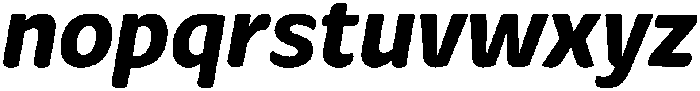Condell Bio Bold-Italic otf (700) Font LOWERCASE