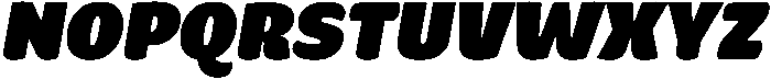 Condell Bio SuperHeavy-Italic otf (800) Font UPPERCASE