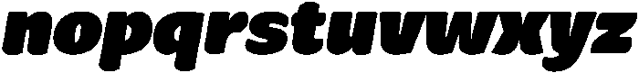 Condell Bio SuperHeavy-Italic otf (800) Font LOWERCASE