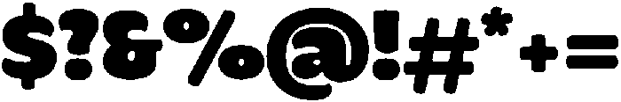 Condell Bio SuperHeavy otf (800) Font OTHER CHARS