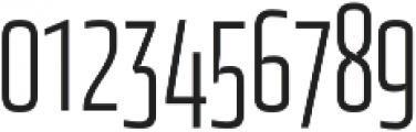 Condesqa 4F ExtraLight otf (200) Font OTHER CHARS