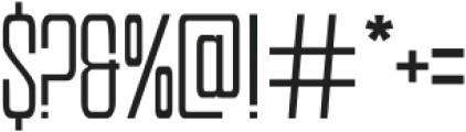 Condexa Thin ttf (100) Font OTHER CHARS