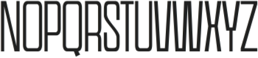 Condexa Thin ttf (100) Font UPPERCASE
