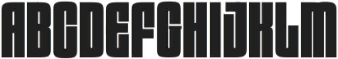 Condexper Regular otf (400) Font UPPERCASE