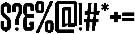 Condura Regular otf (400) Font OTHER CHARS