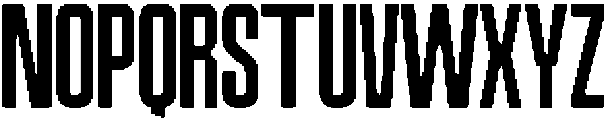 Condura Regular otf (400) Font UPPERCASE